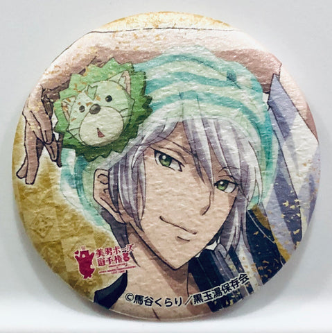 Kusatsu Kinshirou - Binan Koukou Chikyuu Boueibu LOVE! LOVE! Boueibu x Oedo Onsen Goods Can Badges