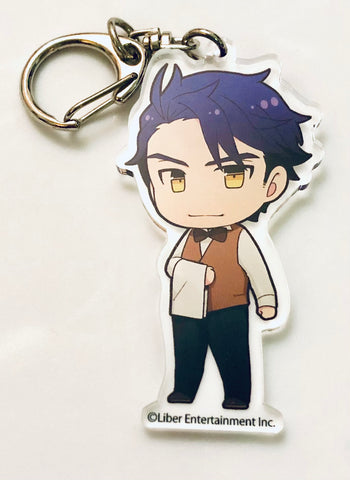 A3! - Hyoudou Juuza - A3! x Animate Cafe 2 - Acrylic Keychain - Keyholder - Hotel Style ver. (Animate)