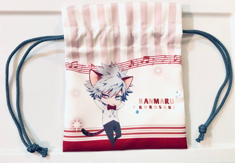 Kurosaki Ranmaru - Drawstring Bag - Uta no☆Prince-sama♪ - Maji Love 2000% in Namjatown - Nekomimi ver. (Namco)