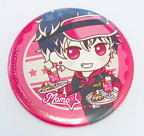 IDOLiSH7 - Momo - Amusement Ichiban Cafe - Amusement Ichiban Cafe IDOLiSH7 Order Please! Series Kiradoru Can Badge - Badge - Kiradoru (Banpresto)