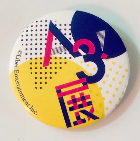 A3! - Ikaruga Misumi - Miyoshi Kazunari - Rurikawa Yuki - Sakisaka Muku - Sumeragi Tenma - Can Badge - Badge