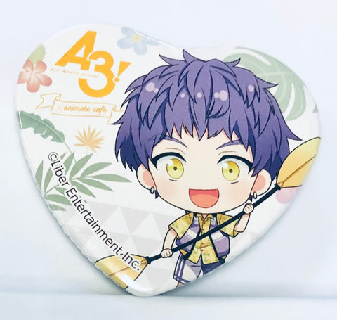 A3! - Hyoudou Kumon - A3! x Animate Cafe - Can Badge - Tropical Resort ver. B (Animate)