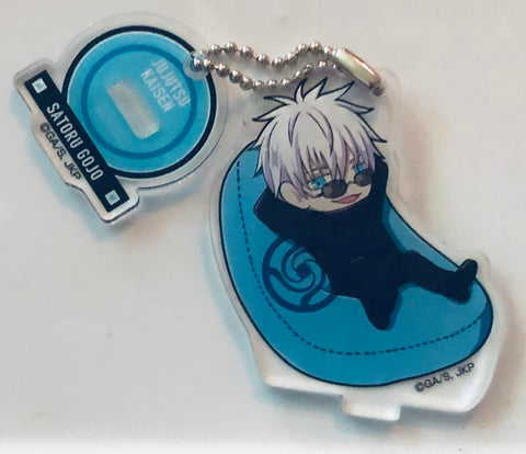 Jujutsu Kaisen - Gojou Satoru - Mini Acrylic Keyholder - Mini Chara Acrylic Stand - Mini Stand Pop - Stand Mini Keychain Keychain Jujutsu Kaisen Yurutto Cusion Series - Yurutto Cushion Series (Bandai, Hasepro)