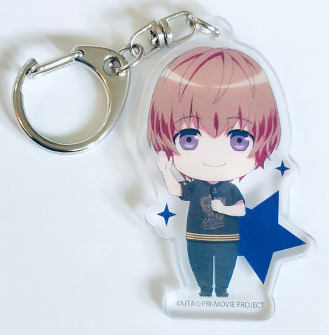 Gekijouban Uta no☆Prince-sama Maji Love Kingdom - Ootori Eiji - Acrylic Keychain (Set) - Mini Chara - T-shirt Ver (Animate, King Records)