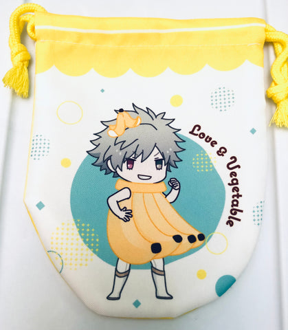 Uta no☆Prince-sama Maji Love Kingdom - Kurosaki Ranmaru - FRUIT & VEGETABLE VERSION - Round Full-color Drawstring Purse