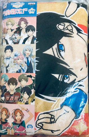 Ensemble Stars! - Akehoshi Subaru - Hidaka Hokuto - Isara Mao - Yuuki Makoto - Ensemble Stars! Bath Towel vol.1 - Pile Bath Towel - Towel - Trickstar (Banpresto)