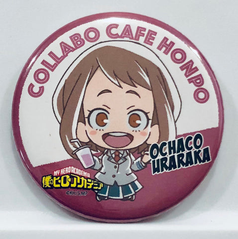 Boku no Hero Academia - Uraraka Ochaco - Badge - Boku no Hero Academia x Collabo Cafe Honpo Character Bomb (Collabo Cafe Honpo)