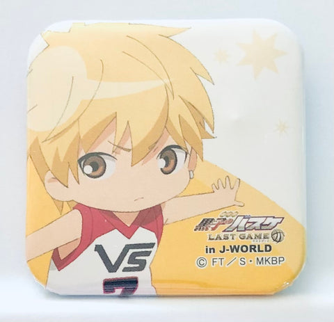 Kise Ryouta - Square Can Badge - Kuroko no Basket in J-WORLD TOKYO