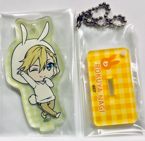 Rokuya Nagi - Acrylic Keychain/Stand - Collection Usagi Parka with Idolish7