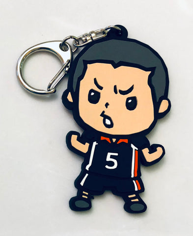 Haikyuu!! - Tanaka Ryuunosuke - Haikyuu!! Mage Mage Mascot - Keyholder - Rubber Keychain (Ulala Cube)