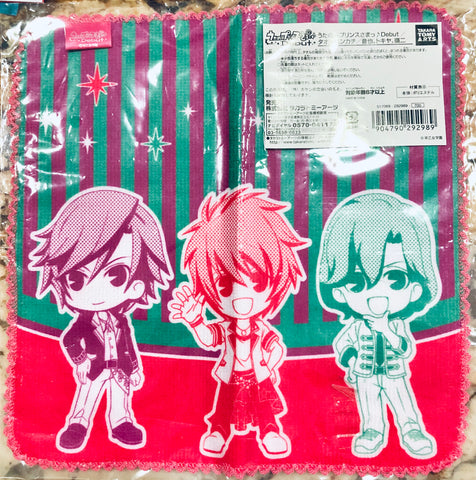 Ittoki Otoya - Ichinose Tokiya - Kotobuki Reiji - Mini Towel - Handkerchief - Uta no Prince-sama Debut