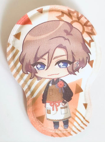 A3! - Settsu Banri - Badge - Soft Vinyl Badge - Plump Badge - Box Collection - 2018 Winter Autumn A3! - Thanks a lot!