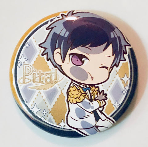 Ensemble Stars! - Fushimi Yuzuru - Badge - Pita! Deforme - Pita! Deforme Ensemble Stars! Can Badge Vol.1 (Takara Tomy A.R.T.S)