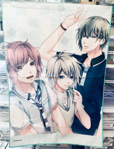 NORN9 Norn+Nonette - Azuma Natsuhiko - Ichinose Senri - Otomaru Heishi - Fabric Poster