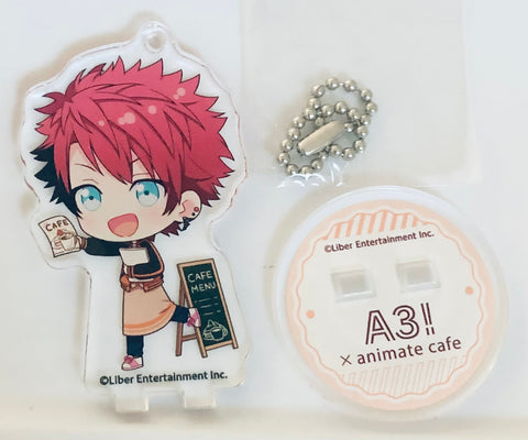 A3! - Nanao Taichi - A3! x Animate Cafe - Keyholder - Acrylic Stand - Business Trip Version - Winter/Autumn Group (Animate)