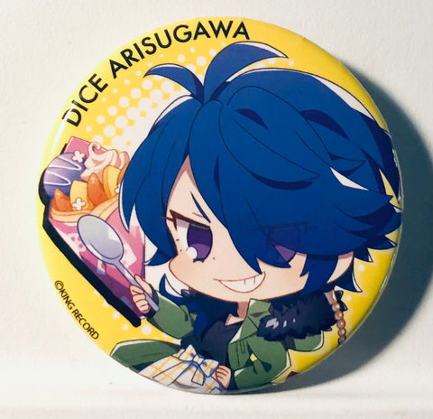 Hypnosis Mic -Division Rap Battle- - Arisugawa Dice - Badge - Hypnosis Mic -Division Rap Battle- Mini Trading Can Badge - Mini Can Badge (Sweets Paradise)