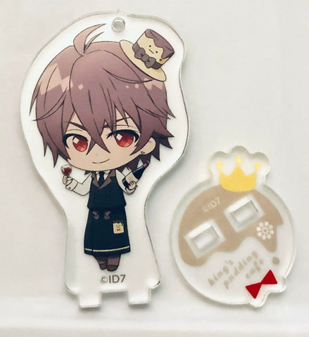 Mido Torao - Idolish7 × animatecafe - Trading Acrylic Stand Keychain - King Pudding Cafe Ver.