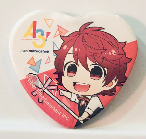 A3! - Sakuma Sakuya - A3! x Animate Cafe - Badge - Heart Can Badge (Animate)