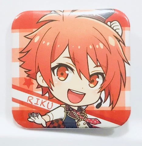 IDOLiSH7 - Nanase Riku - Badge - Square Badge - Idolish7 Tsukamarinko Egara Square Can Badge (Bunkyoudou)