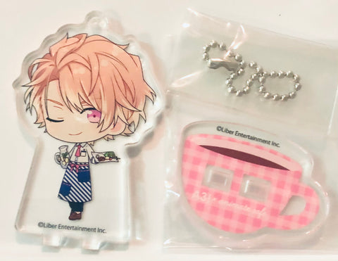 A3! - Chigasaki Itaru - A3! x animatecafe - Trading Acrylic Stand Keychain - Cafe Style ver. (A Group) (Animate)