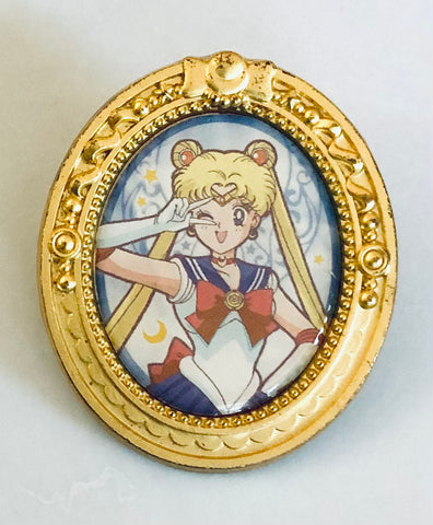 Bishoujo Senshi Sailor Moon - Sailor Moon - Bishoujo Senshi Sailor Moon Otome no Assort Collection 2 (C Prize) - Gashapon Kuji - Picture Frame Pin (1) - Pin (Bandai)