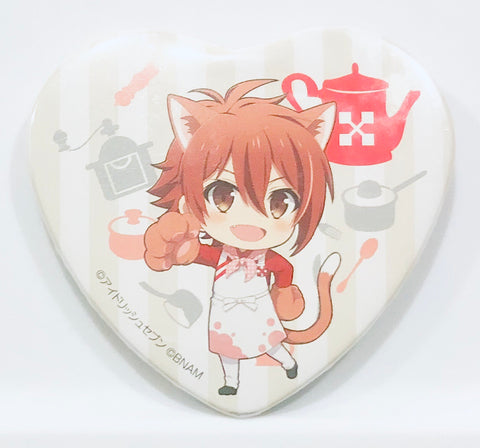 IDOLiSH7 - Nanase Riku - Badge - Heart Can Badge - Kimi to Ai no Dorishi in Namjatown - NamjaTown (Namco)