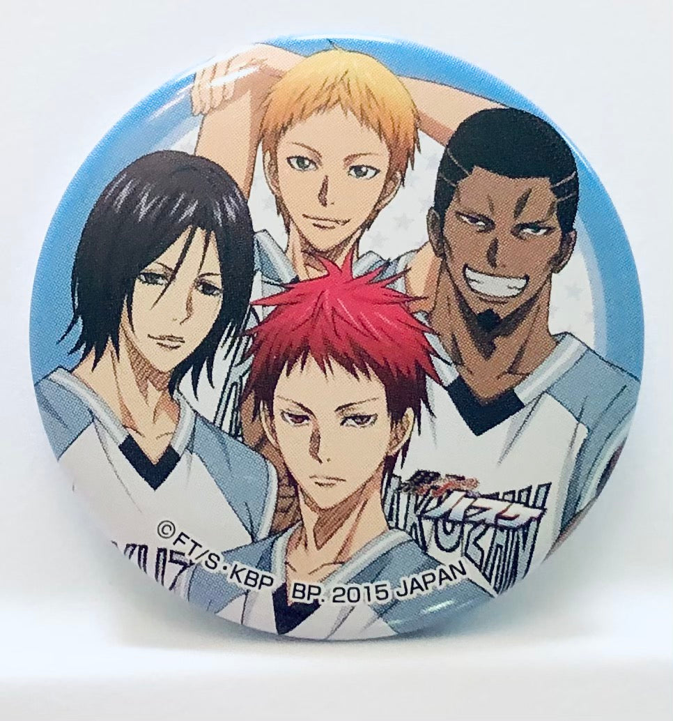 Kuroko no Basket - Akashi Seijuurou - Hayama Kotarou - Mibuchi Reo - Nebuya  Eikichi- Badge