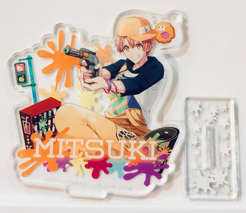 IDOLiSH7 - Izumi Mitsuki - Acrylic Plate - Acrylic Stand - Amusement Ichiban Cafe - Amusement Ichiban Cafe IDOLiSH7 Stand + Acrylic Plate ~ Ainana Parade MofuMofu Osouji Dai Sakusen ~ (Banpresto)