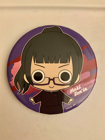 Jujutsu Kaisen - Zenin Maki - Badge - Jujutsu Kaisen Gyokkore Can Badge (Kadokawa)