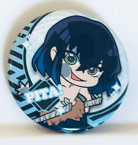 Kimetsu no Yaiba - Hashibira Inosuke - Badge - Kimetsu no Yaiba Pita! Deform Can Badge - Pita! Deforme (Takara Tomy A.R.T.S)