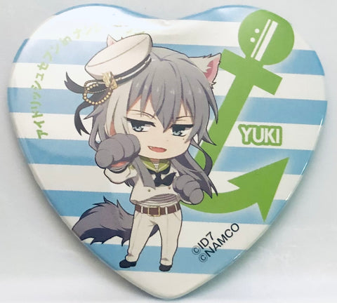 IDOLiSH7 - Yuki - Badge - Heart Can Badge - NamjaTown (Namco)