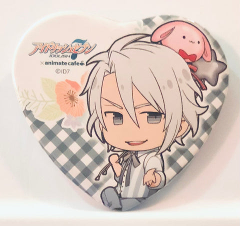 IDOLiSH7 x animate cafe - Yaotome Gaku - Can Badge - Rolling Rabbit Balloon Version (Animate)