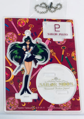 Bishoujo Senshi Sailor Moon - Super Sailor Pluto - Acrylic Charm - Acrylic Keychain - Acrylic Stand - Sailor Moon USJ Collectible Key Chain (Universal Studios Japan)