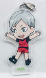 Haikyuu!! - Haiba Lev - Acrylic Charm - Charm - Ichiban Kuji - Ichiban Kuji Haikyuu!! ~ Spring Trainings Camp ~ - Kyun-Chara Illustrations - Secret (Banpresto)