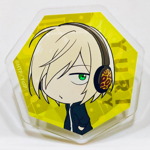 Yuri!!! on Ice - Yuri Plisetsky - Acrylic Badge - Badge - Yuri!!! on Ice Acrylic Badge - Yuri!!! on Ice x HMV (Lawson HMV Entertainment)