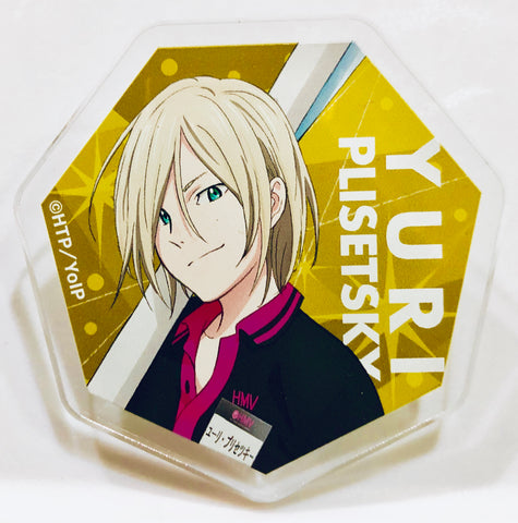 Yuri!!! on Ice - Yuri Plisetsky - Acrylic Badge - Badge - Yuri!!! on Ice Acrylic Badge - Yuri!!! on Ice x HMV (Lawson HMV Entertainment)