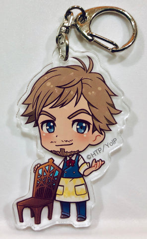 Yuri!!! on Ice - Emil Nekola - Acrylic Keychain - Keyholder - Yuri!!! on Ice × Princess Cafe Ikebukuro 1 Goukan (Princess Cafe)