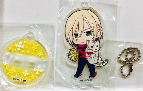 Yuri!!! on Ice - Yuri Plisetsky - Acrylic Keychain - Acrylic Stand - Keyholder - Stand Pop - Yuri!!! on Ice × Animate Cafe - GPF ver. (Animate)