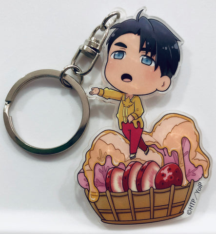 Yuri!!! on Ice - Jean-Jacques Leroy - Keyholder - Acrylic Keychain - Yuri!!! on Ice Nokkari Chara's Tsunagaru Acrylic Keychain (Animega)