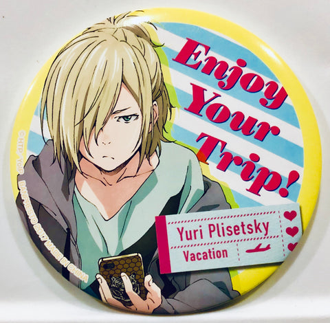 Yuri!!! on Ice - Yuri Plisetsky - Badge - Ichiban Kuji - Ichiban Kuji Yuri!!! on Ice - Enjoy Your Trip! - (Banpresto)