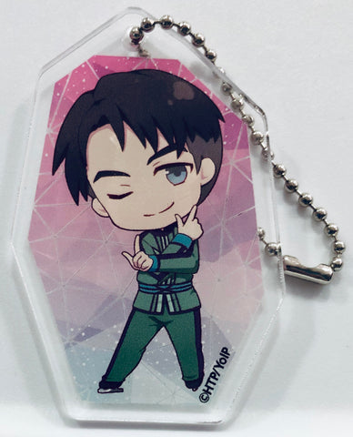 Yuri!!! on Ice - Jean-Jacques Leroy - Keyholder - Eformed Series - Acrylic Keychain - Eformed Yuri!!! on Ice Kime!tto Acrylic Ballchain (F.Heart)