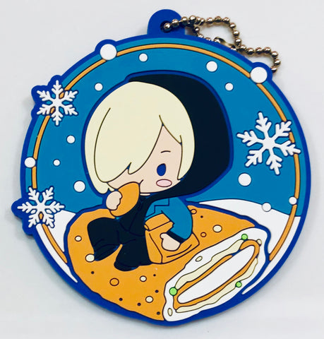 Yuri!!! on Ice - Yuri Plisetsky - Minna no Kuji - Minna no Kuji Yuri!!! on Ice - Vkusno!!! - - Rubber Mascot - Rubber Strap - Strap (FuRyu)