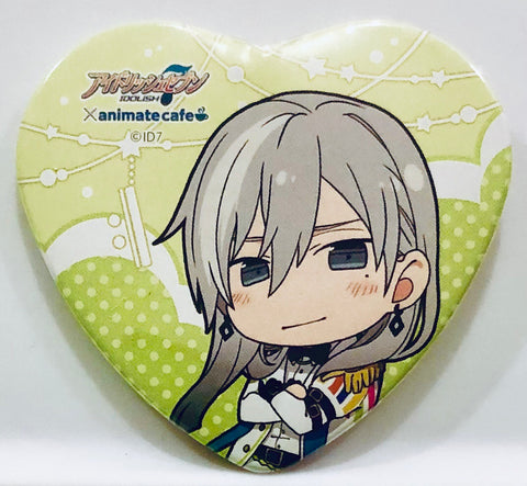 Yuki - Idolish 7 Animate Cafe Trading Heart Can Badge PG ver.