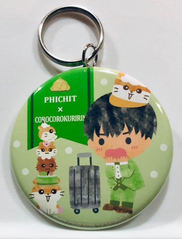 Hello Kitty - Yuri!!! on Ice - Corocorokuririn - Phichit Chulanont - Can Keyholder - Keyholder - Yuri!!! on Ice x Sanrio Characters Hotel Can Keychain 1 - Yuri!!! on Ice × Sanrio Characters (Gift, SO-ZO)