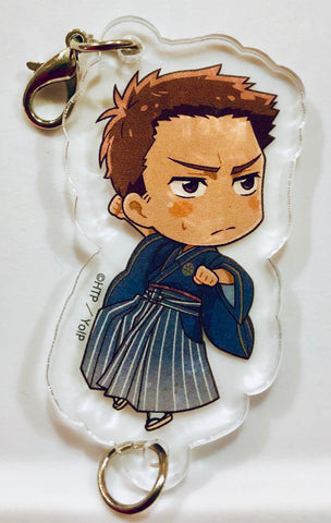 Yuri!!! on Ice - Michele Crispino - Acrylic Charm - Charm - Tsukamarinko Connecting Acrylic Charm - Yuri!!! on Ice Tsukamarinko Renketsu Acrylic Charm Oshougatsu ver. - Yuri!!! on Ice × Princess Cafe Ikebukuro 1 Goukan (Princess Cafe)