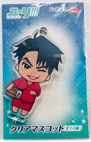 Yuri!!! on Ice - Jean-Jacques Leroy - Clear Keychain - Keyholder - Mascot Key Chain - Yuri!!! on Ice Clear Mascot (FuRyu)