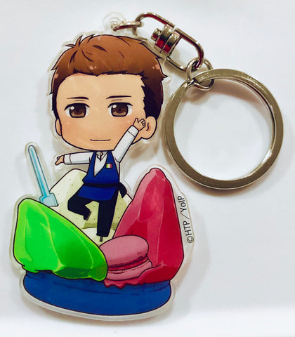 Yuri!!! on Ice - Michele Crispino - Keyholder - Acrylic Keychain - Yuri!!! on Ice Nokkari Chara's Tsunagaru Acrylic Keychain (Animega)