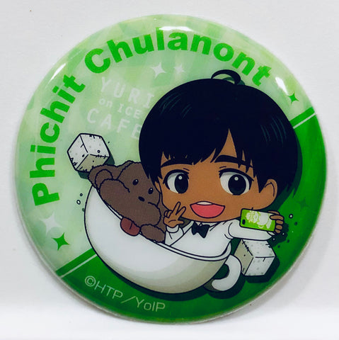 Yuri!!! on Ice - Makkachin - Phichit Chulanont - Badge - Yuri!!! on Ice Cafe - SD (Avex Pictures)