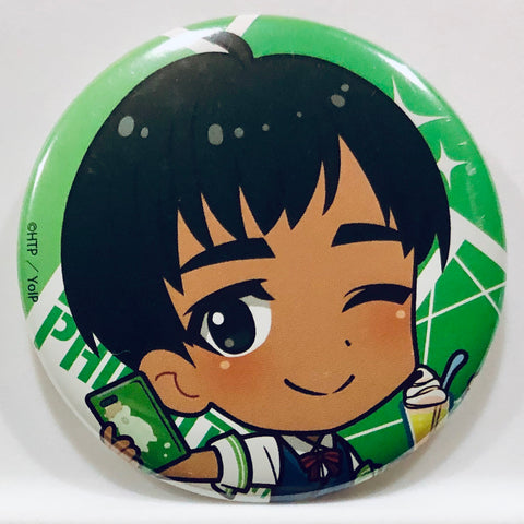 Yuri!!! on Ice - Phichit Chulanont - Badge - Yuri!!! on Ice × Princess Cafe Ikebukuro 1 Goukan (Princess Cafe)