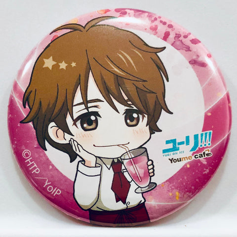 Yuri!!! on Ice - Ji Guang-Hong - Badge - Yuri!!! on Ice ×Youme Cafe Stand Sweets Paradise (Animate, Youme Cafe)